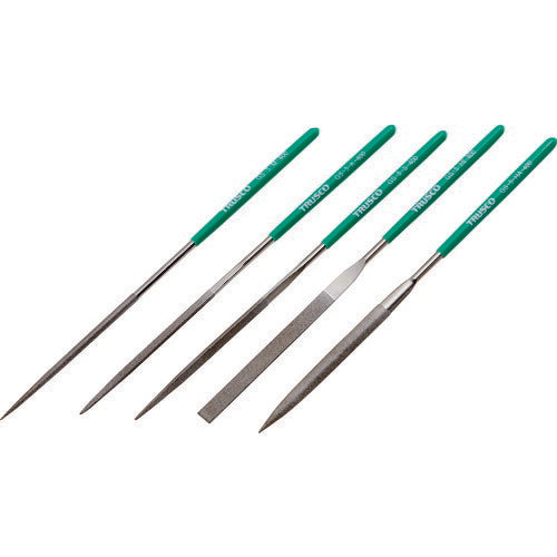 TRUSCO ダイヤモンドヤスリ 精密用 5本組 セット GS5SET400 トラスコ