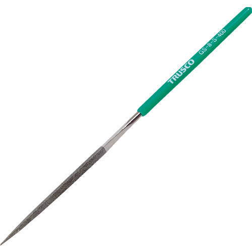 TRUSCO ダイヤモンドヤスリ 精密用 8本組 三角 GS8S400 トラスコ