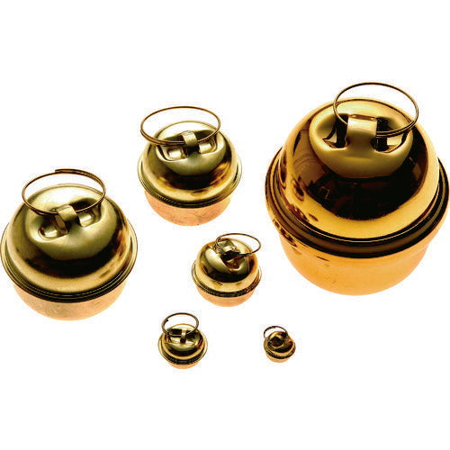 TRUSCO 鈴 直径80.0mm 金色 3個入 GSZ8003 トラスコ