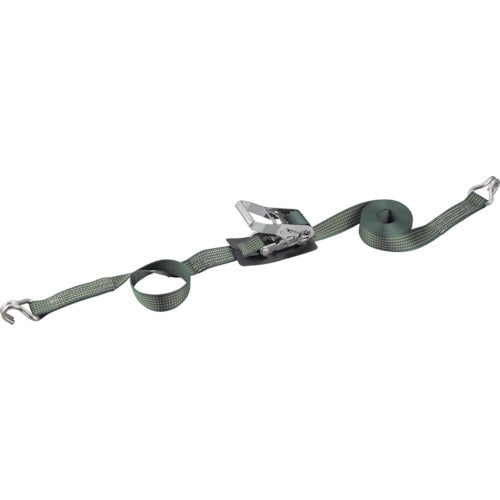 TRUSCO 強力型ベルト荷締機 SUS金具 50mm幅 700kg Jフック GX50S700J トラスコ