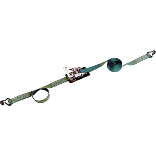 TRUSCO 強力型ベルト荷締機 75mm幅 2500kg Jフックタイプ GX752500J トラスコ