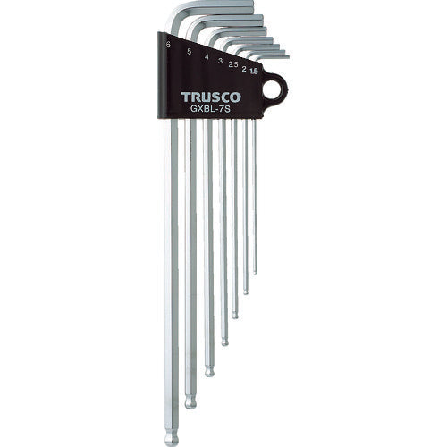 TRUSCO ロングボールポイント六角棒セット 7本組 GXBL7S トラスコ