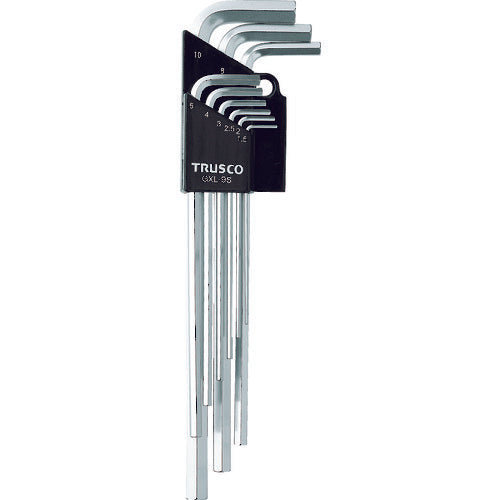 TRUSCO ロング六角棒レンチセット 9本組 GXL9S トラスコ