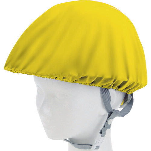 TRUSCO ヘルメットカバー スポンジ生地付ソフトタイプ 黄色 HMCSY トラスコ