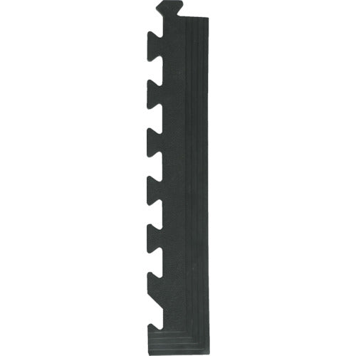 TRUSCO ジョイントラバーマット ハードタイプ 縁駒 角付キ 100×575×10mm JRMHFA トラスコ