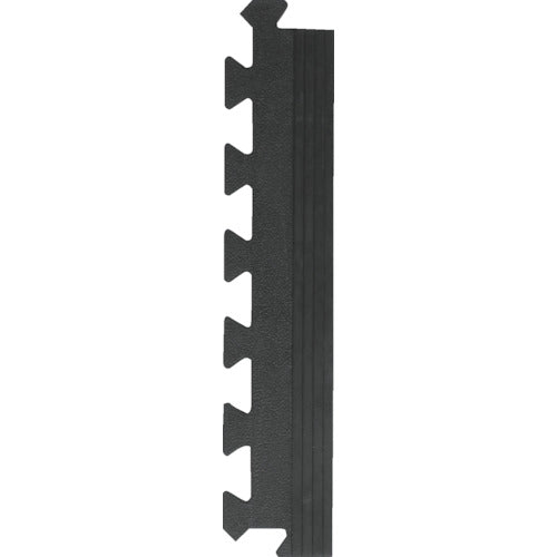 TRUSCO ジョイントラバーマット ハードタイプ 縁駒 100×500×10mm JRMHFB トラスコ