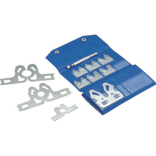 TRUSCO ラジアスゲージ L型 測定範囲0.5~13.0 26枚組 L300MX トラスコ