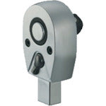 TRUSCO ラチェットヘッド 差込角19.0mm 取付サイズ14X18mm LRRH61418 トラスコ