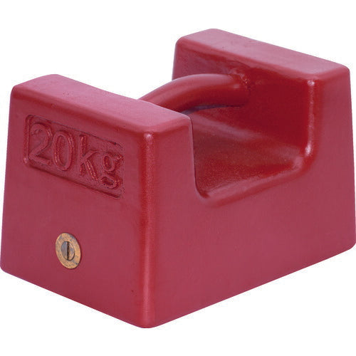 TRUSCO M2級 鋳鉄製枕型分銅 20kg M2RW20KG トラスコ