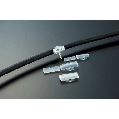 TRUSCO マーカーボックス 適用張紙寸法40mmX17.0mm (100個) MC2BOX トラスコ