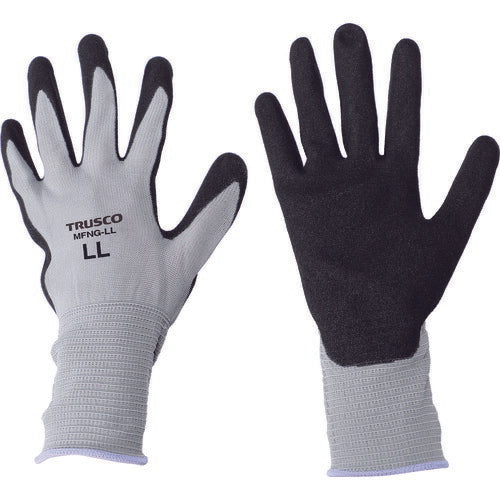 TRUSCO ニトリル背抜キ手袋MF LL MFNGLL トラスコ