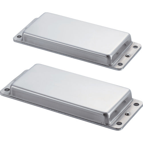 TRUSCO 簡易型マグネットプレート(2個入リ) 標準形 吸着力50N MGP1005 トラスコ