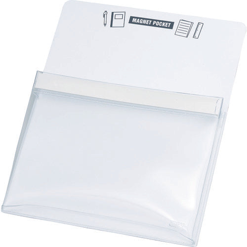 TRUSCO マグネットポケットA4用 白 MGPA4W トラスコ