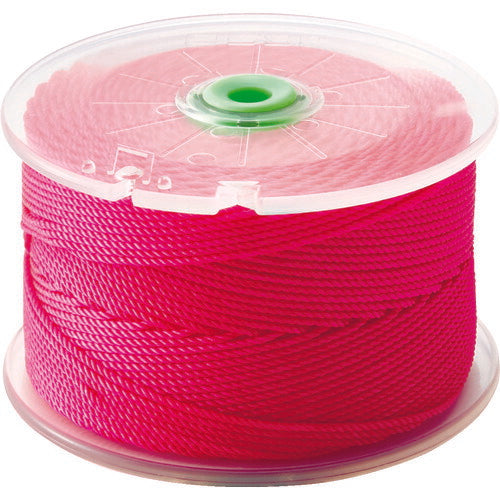 TRUSCO 蛍光水糸マルミエ 極太 120m ピンク MI120P トラスコ