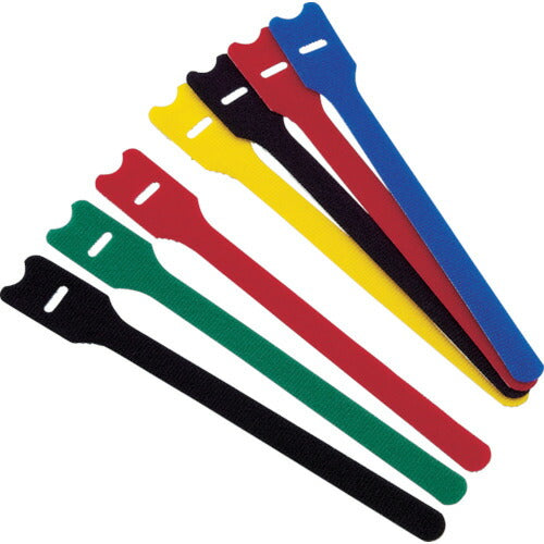 TRUSCO マジックバンド ストラップ 15cm 緑 (4本入) MKS1915GN トラスコ