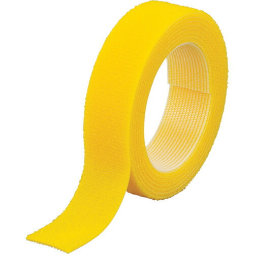 TRUSCO マジックバンド[[R下]]結束テープ両面 幅20mm長サ1.5m黄 MKT2015Y トラスコ