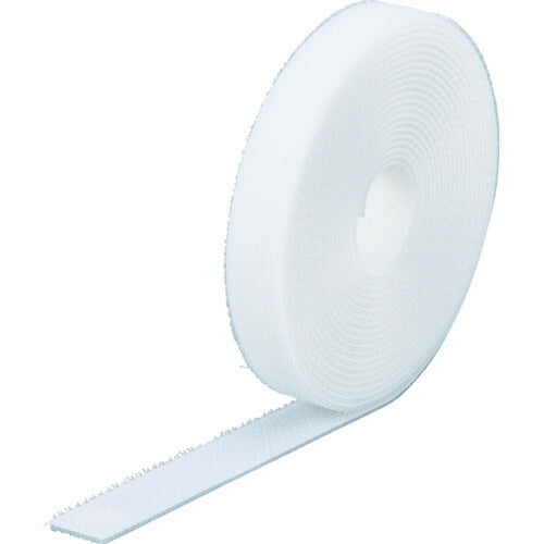 TRUSCO マジックバンド[[R下]]結束テープ 両面 白 20mm×25m MKT20250W トラスコ