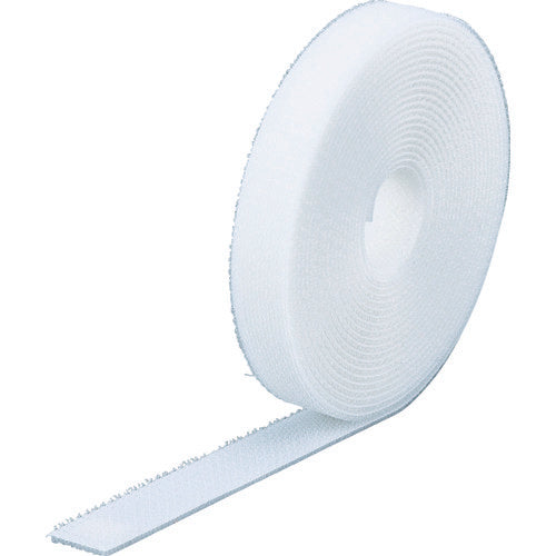 TRUSCO マジックバンド[[R下]]結束テープ 両面 幅20mmX長サ5m白 MKT2050W トラスコ