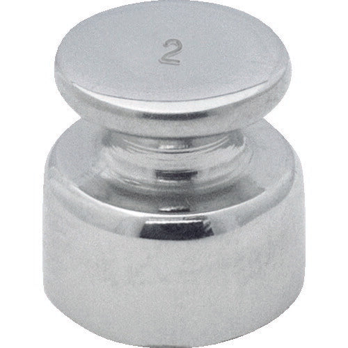 TRUSCO OIML 円筒分銅F1級 2g MLCF12G トラスコ