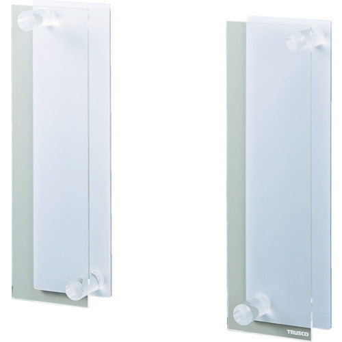 TRUSCO マグネットパンフレットホルダー2個組 A4縦 MPH2S トラスコ