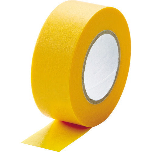 TRUSCO 建築塗装用マスキングテープ 幅20mm長サ18m 6巻入 イエロー MTA20186Y トラスコ