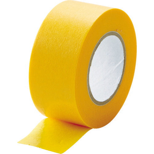 TRUSCO 建築塗装用マスキングテープ 幅24mm長サ18m 5巻入 イエロー MTA24185Y トラスコ