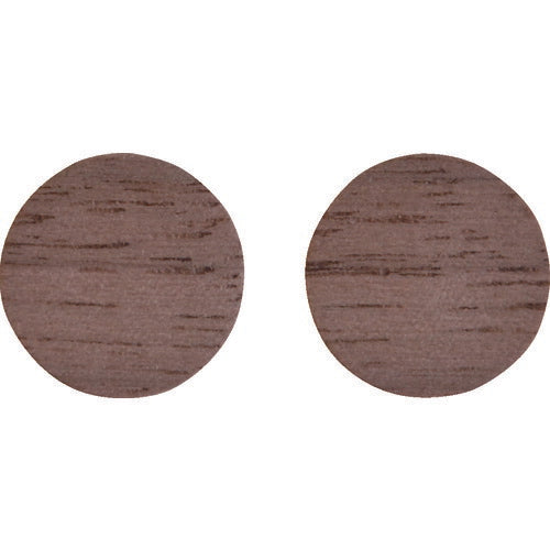 TRUSCO ネジ穴用シ-ル 14MM 木目チ-ク 12個入 NC14MC トラスコ