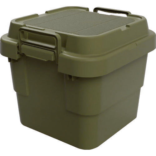 TRUSCO トランクカーゴ フラット天板仕様 30L ОD色 ODCF30 トラスコ