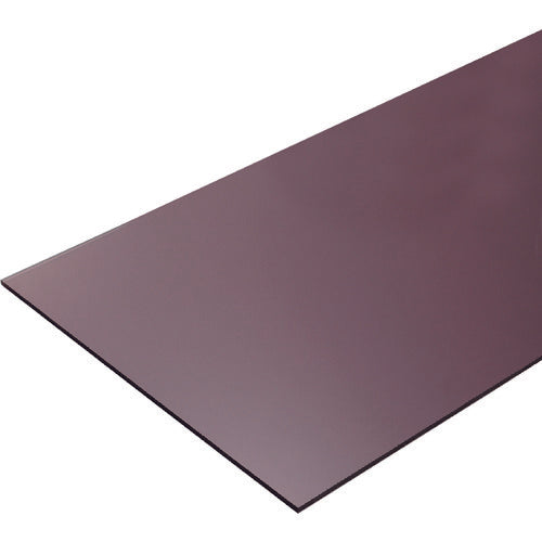 TRUSCO ポリカーボネート平板450mm 450mm 厚ミ2mm ブラウンスモーク PCB24545BR トラスコ