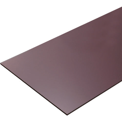 TRUSCO ポリカーボネート平板450mm 450mm 厚ミ3mm ブラウンスモーク PCB34545BR トラスコ