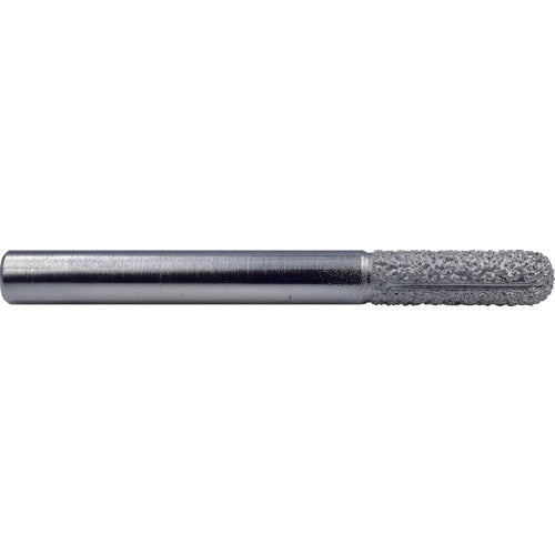 TRUSCO 焼結ダイヤモンドバー先丸円筒 刃径・シャンク径20mm 100mm PCRM20D602 トラスコ