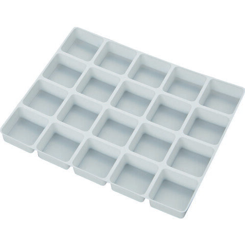 TRUSCO PPトレー 角 20マス 30X30 PPTS30X30 トラスコ