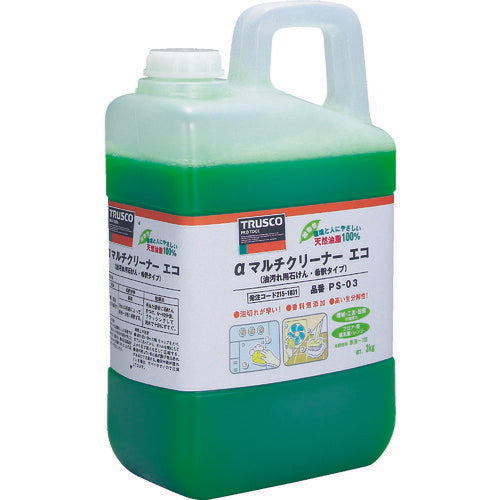 TRUSCO αマルチクリーナーエコ 3L PS03 トラスコ