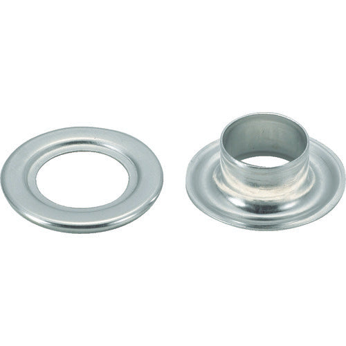 TRUSCO 両面ハトメ アルミ 7mm 50組入 PTHPA7 トラスコ