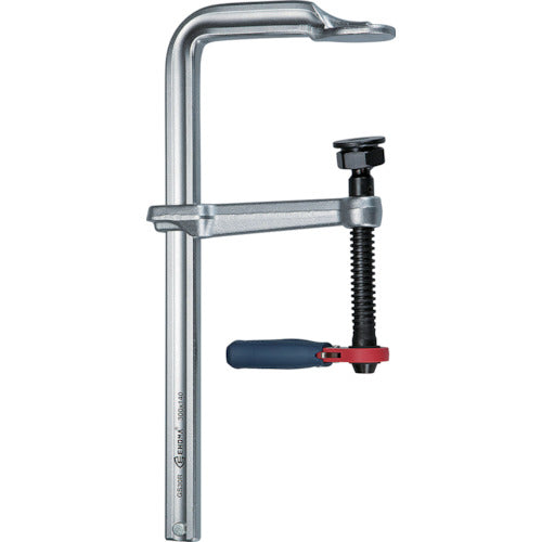TRUSCO ラチェットハンドル式L型クランプ 最大口開250mm×深サ120mm S25R12 トラスコ