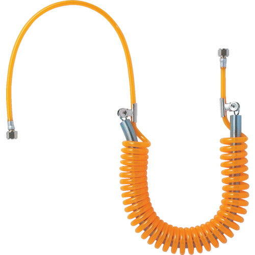 TRUSCO 取替用スプリング式ウレタンコイルホース 6m SC7S トラスコ