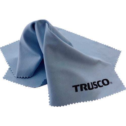 TRUSCO メガネフキクロス ブルー 1枚入 サイズ305x305 SCN305B トラスコ