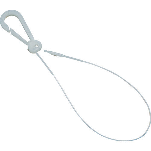 TRUSCO ハガキ・チラシ用フック ロックタイプ 全長273mm 内径12mm 100本入 SFLHL100 トラスコ