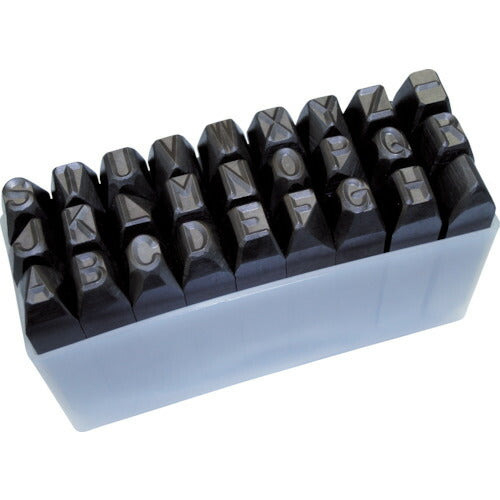 TRUSCO 逆英字刻印セット 13mm SKC130 トラスコ