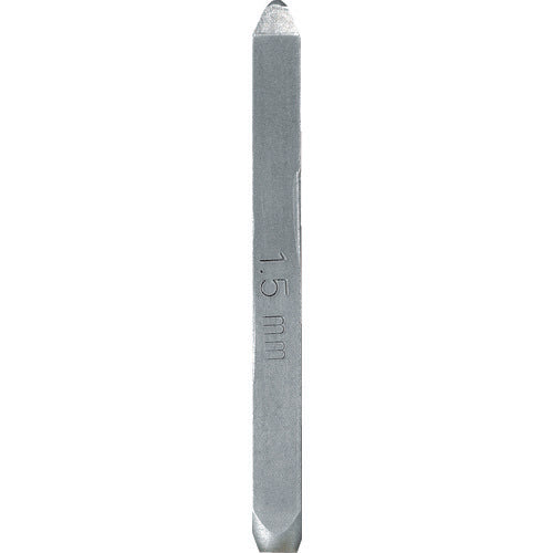 TRUSCO バラ刻印 1.5mm X SKD15EX トラスコ