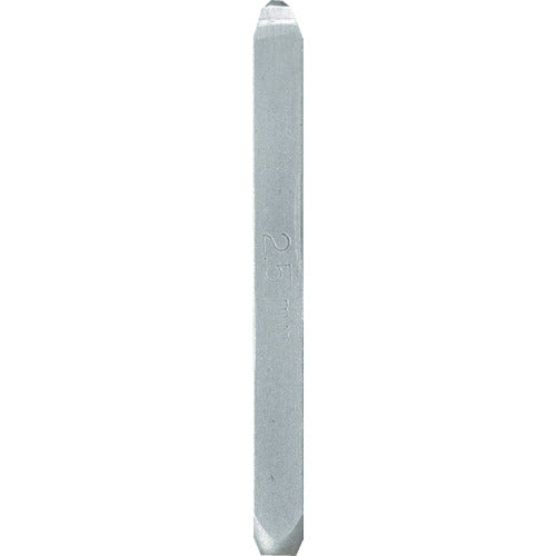 TRUSCO バラ刻印 2.5mm U SKD25EU トラスコ
