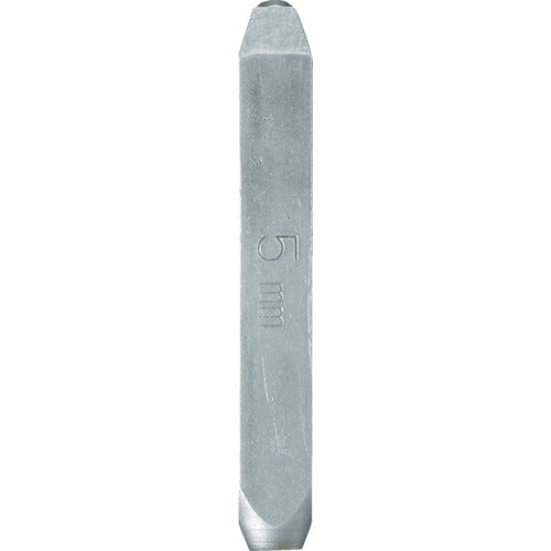TRUSCO バラ刻印 5mm 3 SKD503 トラスコ