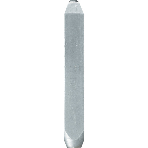 TRUSCO バラ刻印 5mm V SKD50EV トラスコ