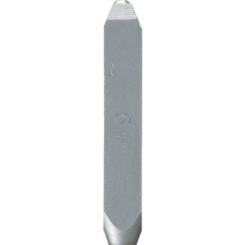 TRUSCO バラ刻印 6mm B SKD60EB トラスコ