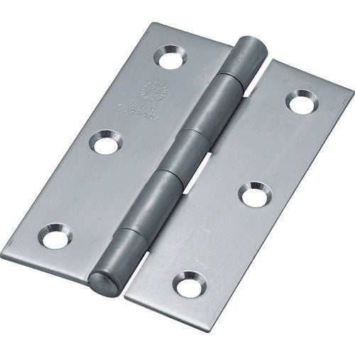TRUSCO ステンレス製厚口蝶番 全長76mm (4個入) ST88876HL トラスコ