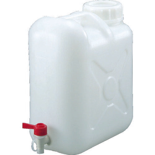 TRUSCO 扁平缶 広口ケミカルコック パッキン付タイプ 20L T0318 トラスコ