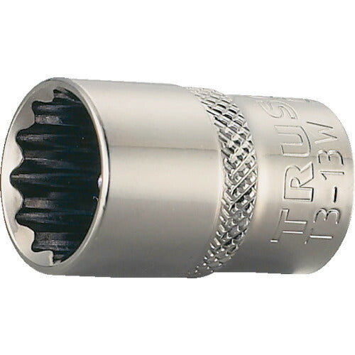 TRUSCO ソケット 12角タイプ 差込角9.5 対辺14mm T314W トラスコ