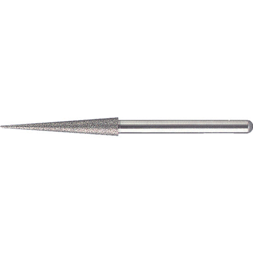 TRUSCO ダイヤモンドバー Φ4X刃長24.8X軸3 #100 T3262C トラスコ