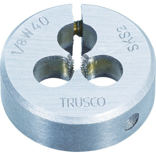 TRUSCO 丸ダイス SKS ウィット 38径 5/8W11 T38D58W11 トラスコ