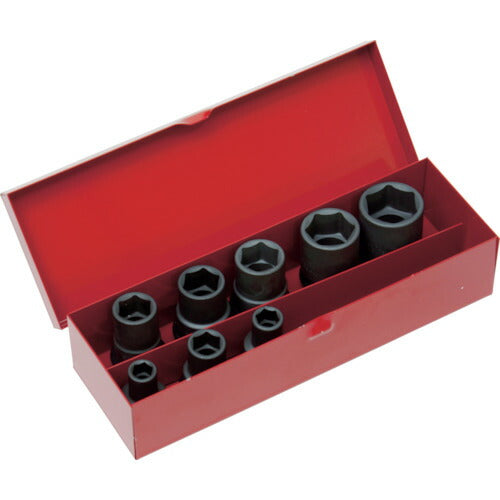 TRUSCO インパクト用ソケット8個組セット 差込角9.5mm T38SET トラスコ